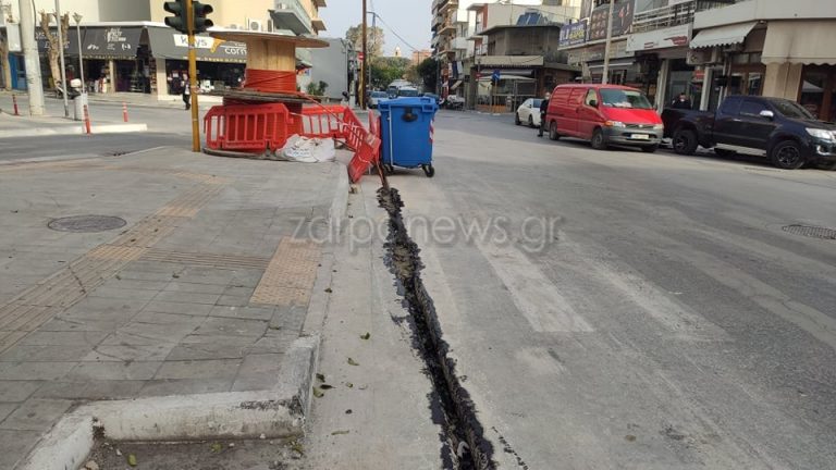 Χανιά: Απίστευτο ξανασκάβουν την οδό Αποκορώνου (φωτο)