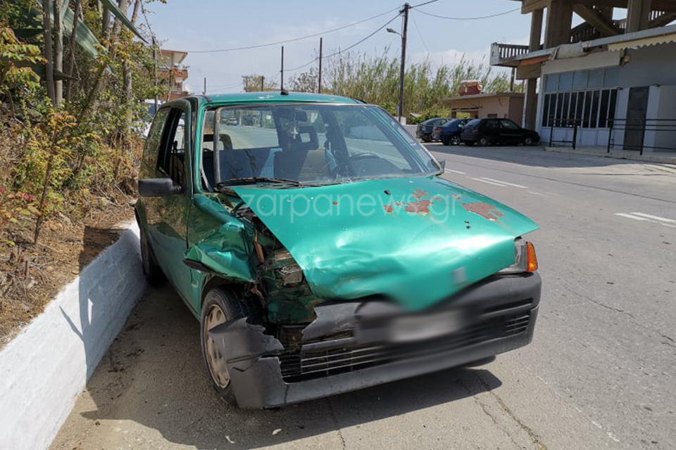 Χανιά: Τραυματίστηκε ηλικιωμένη γυναίκα σε τροχαίο (φωτο)