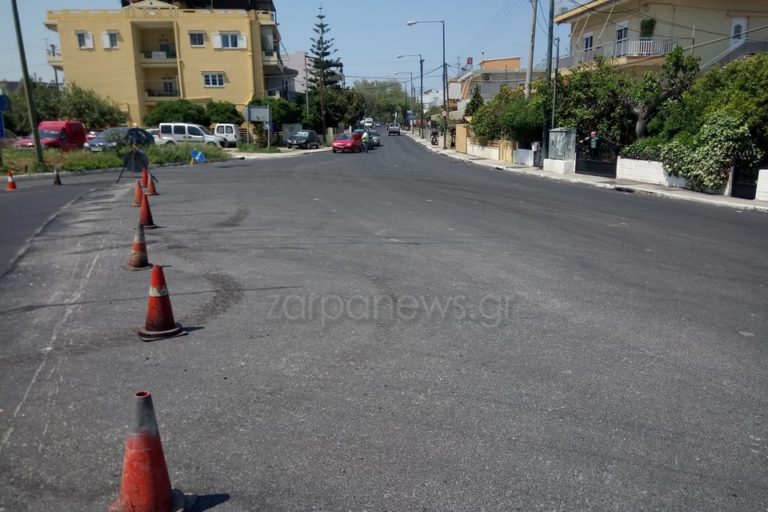 Χανιά: Έτοιμο ένα τμήμα της Λεωφόρος Σούδας (φωτο)