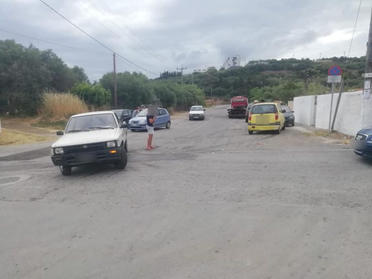 Χανιά: Στο νοσοκομείο ένα παιδί, μετά από τροχαίο (φωτο)