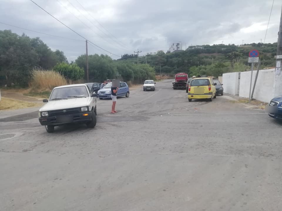 Χανιά: Στο νοσοκομείο ένα παιδί, μετά από τροχαίο (φωτο)