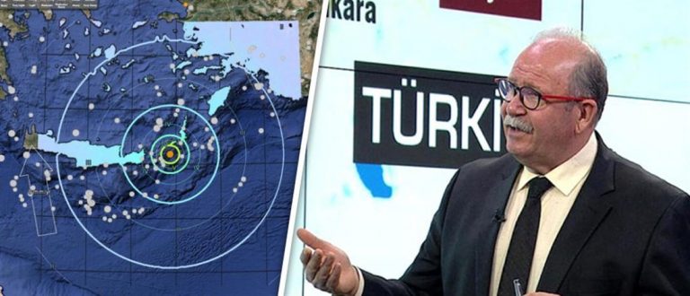Κρήτη: Εφιαλτική πρόβλεψη Τούρκου, για 8 Ρίχτερ νότια του νησιού - Τι απαντά ο Λέκκας