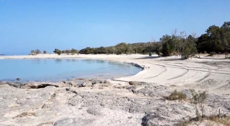 Χανιά: Μπουλντόζες στο Λαφονήσι - Τι απαντάει ο δήμαρχος (video)