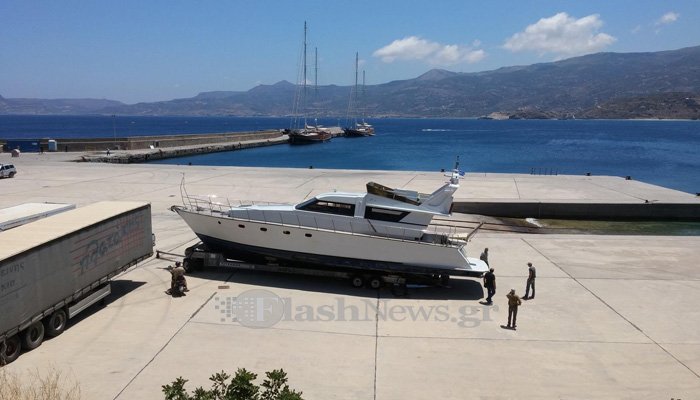 Χανιά: Σε καραντίνα πλήρωμα ιδιωτικού σκάφους (φωτο)
