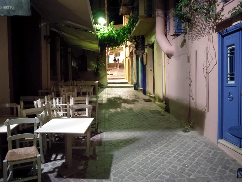 Χανιά: Πόλη φάντασμα την Κυριακή Βράδυ 
