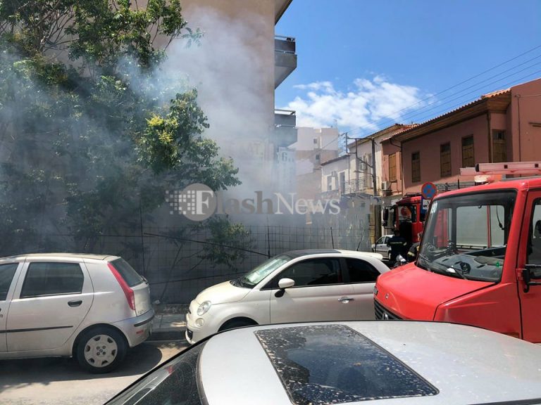 Χανιά: Φωτιά προκάλεσε μεγάλη αναστάτωση στο κέντρο της πόλης (φωτο)