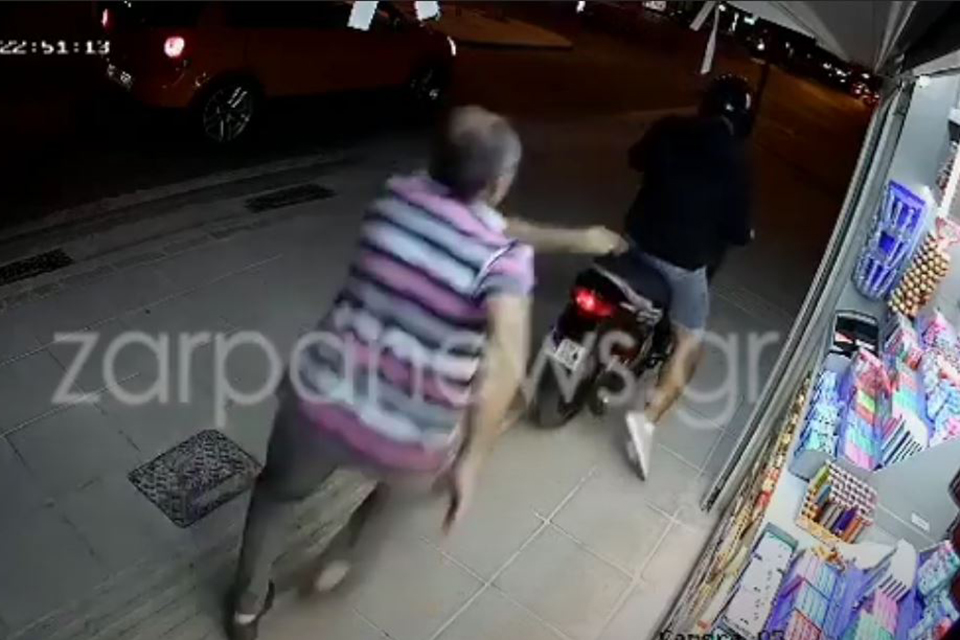 Χανιά: Απίστευτη κλοπή σε περίπτερο (video)