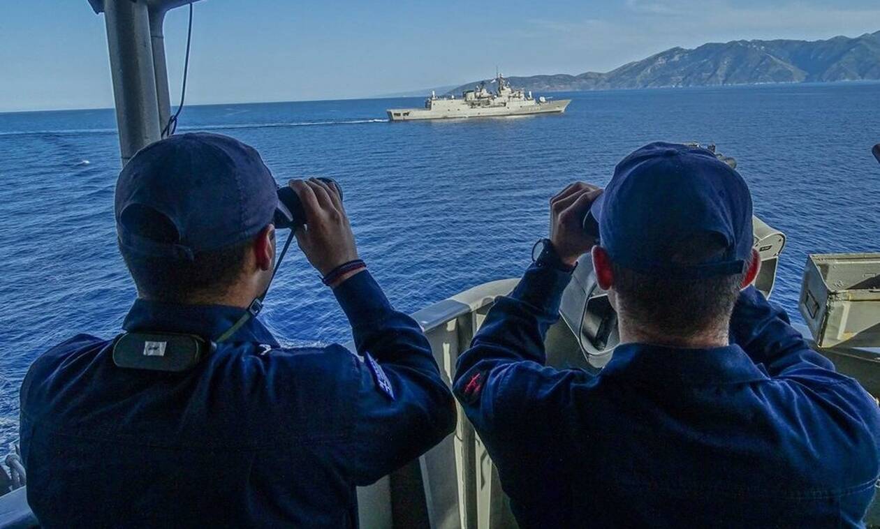 Κινητικότητα του τουρκικού στόλου κοντά σε Ρόδο και Κρήτη
