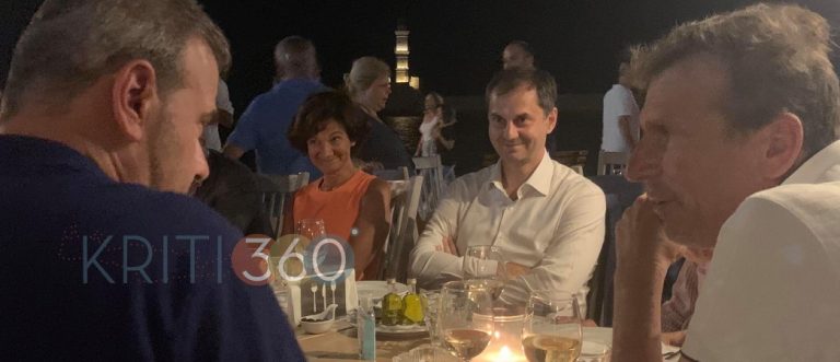 Χανιά: Δείπνο Θεοχάρη, Φραγκάκη με τουριστικούς και επιχειρηματικούς φορείς (φωτο)