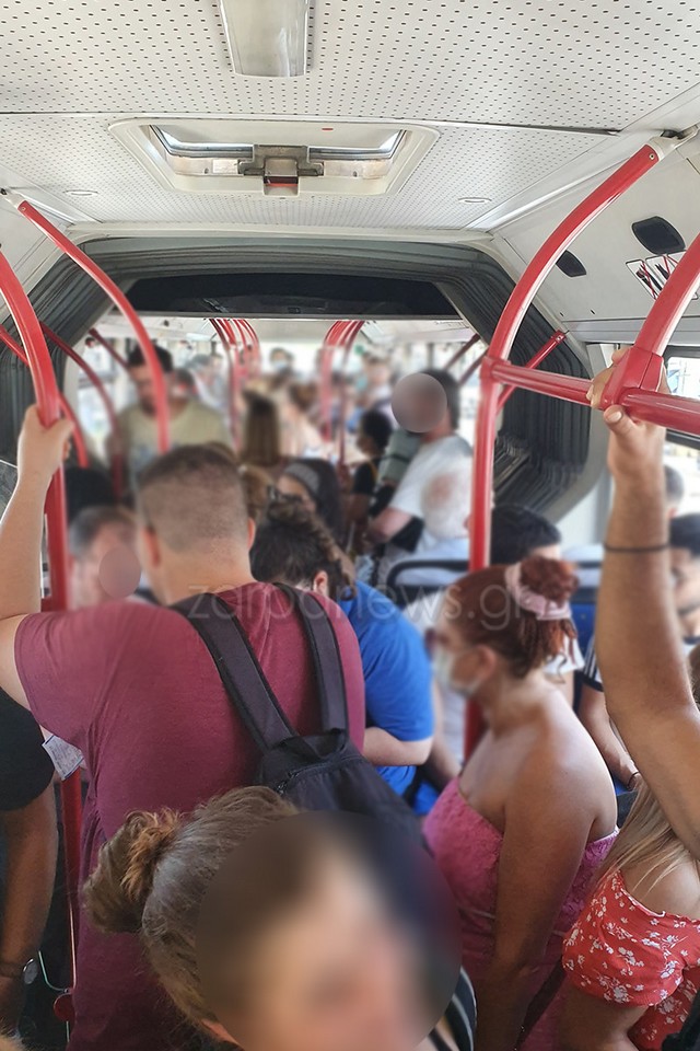 Χανιά: Παράπονα για ελλιπή μέτρα προστασίας από τον κορωνοϊό στο υπεραστικό ΚΤΕΛ