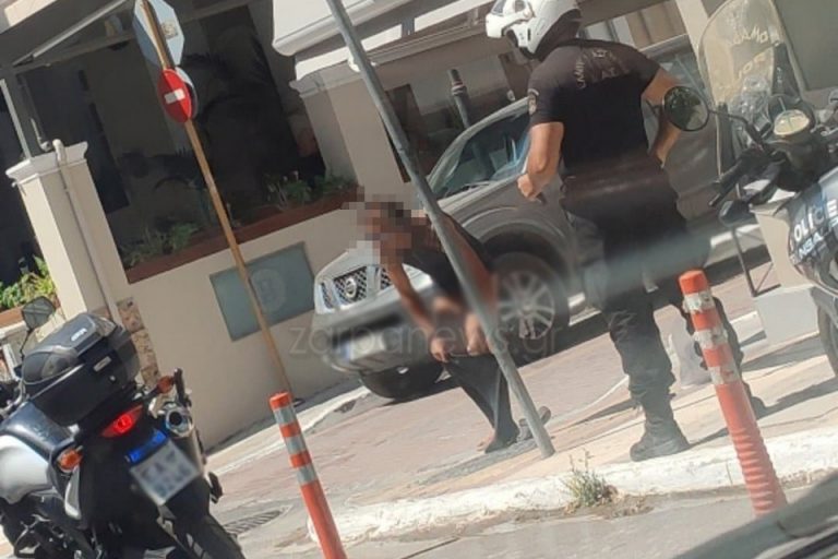 Χανιά: Κυκλοφορούσε γυμνός μέρα μεσημέρι στο κέντρο της πόλης (φωτο)