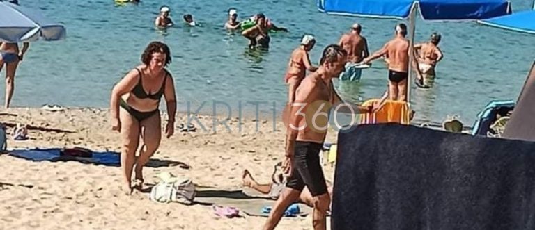 Χανιά: Βουτιές στο Μαράθι και ποδήλατο στο Κεδροδασος απόλαυσε ο Πρωθυπουργός (φωτο)