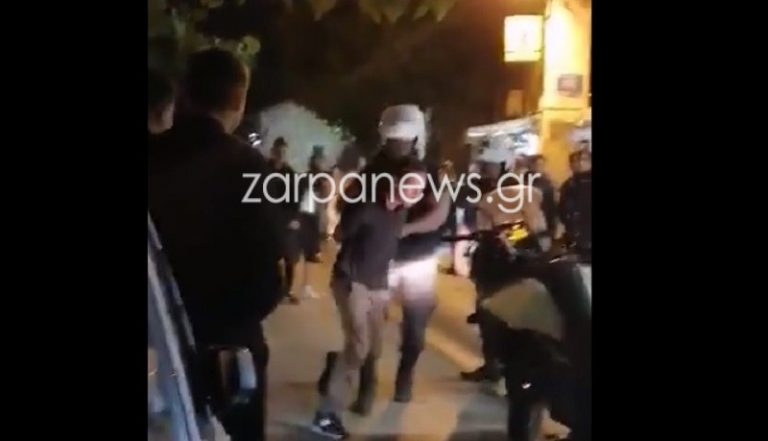 Χανιά: Άνδρας οπλοφορούσε σε πολυσύχναστο σημείο της πόλης - Εντυπωσιακή σύλληψη (video)