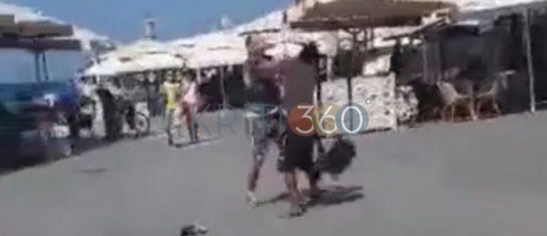Χανιά: Συμπλοκή αλλοδαπών στο Ενετικό λιμάνι - Προσαγωγές από την ΕΛ.ΑΣ. (video)