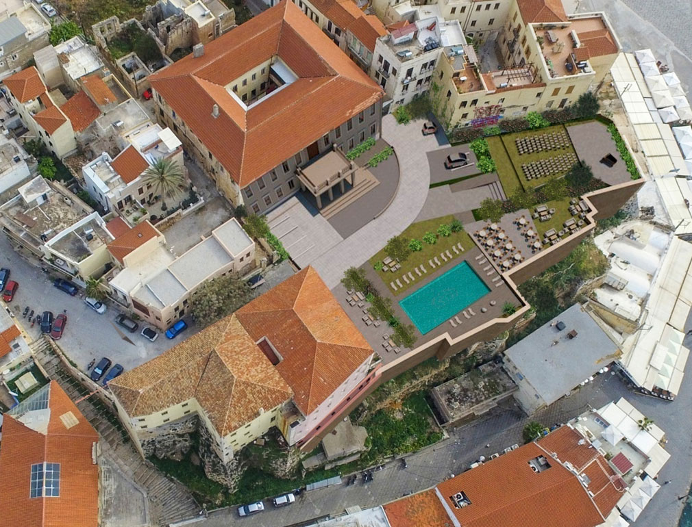 Χανιά: Έτσι θα είναι το ξενοδοχείο στο Λόφο Καστέλι (φωτο)