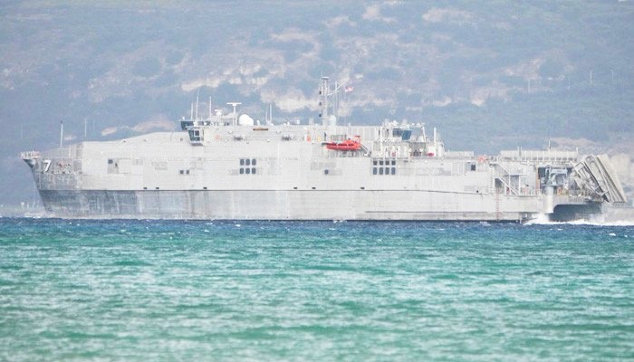 Χανιά: Στην βάση της Σούδας το θηρίο καταμαράν USNS Carson City