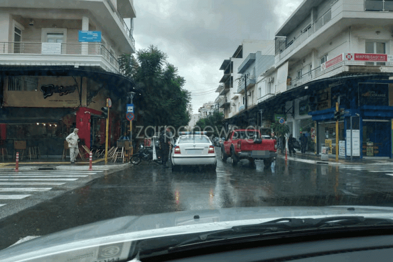 Χανιά: Πρωινό ξήλωμα πινακίδων από την Τροχαία (φωτο)