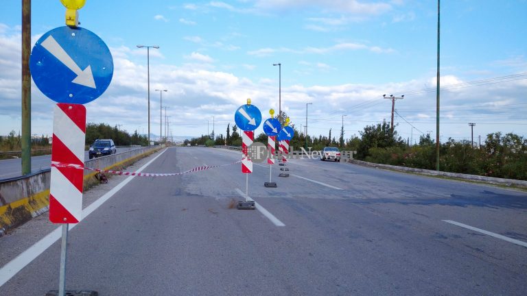Χανιά: Κλειστή η εθνική οδός από Μουρνιές μέχρι Βαμβακόπουλο (φωτο)