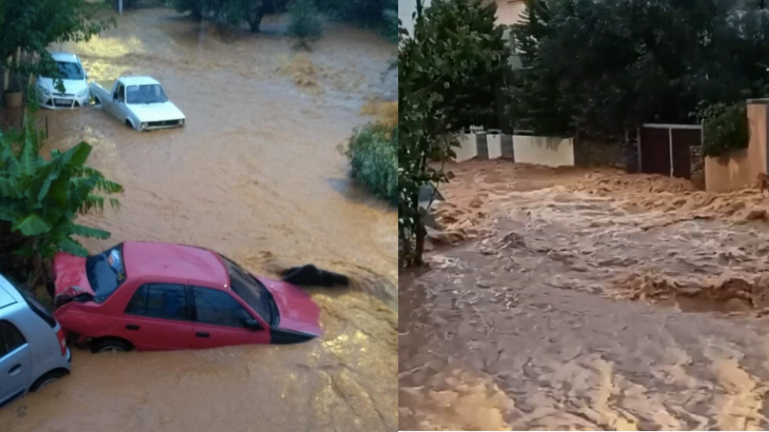 Στο έλεος της κακοκαιρίας ξανά η Κρήτη - Μεγάλες οι καταστροφές
