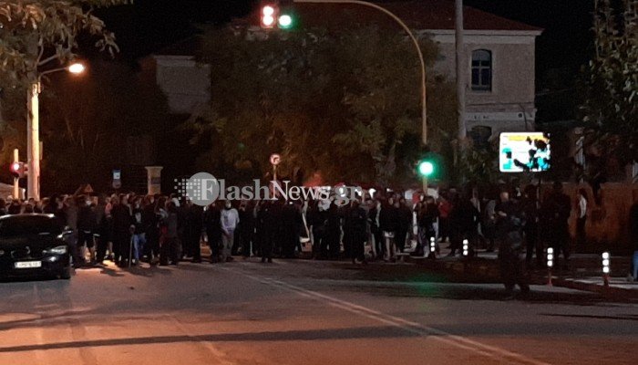 Χανιά: Ισχυρή παρουσία Αστυνομικών στο κέντρο της πόλης (φωτο)