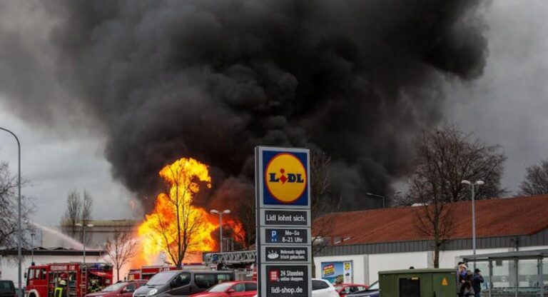 Έκρηξη βόμβας στα κεντρικά της Lidl - Τουλάχιστον 3 τραυματίες