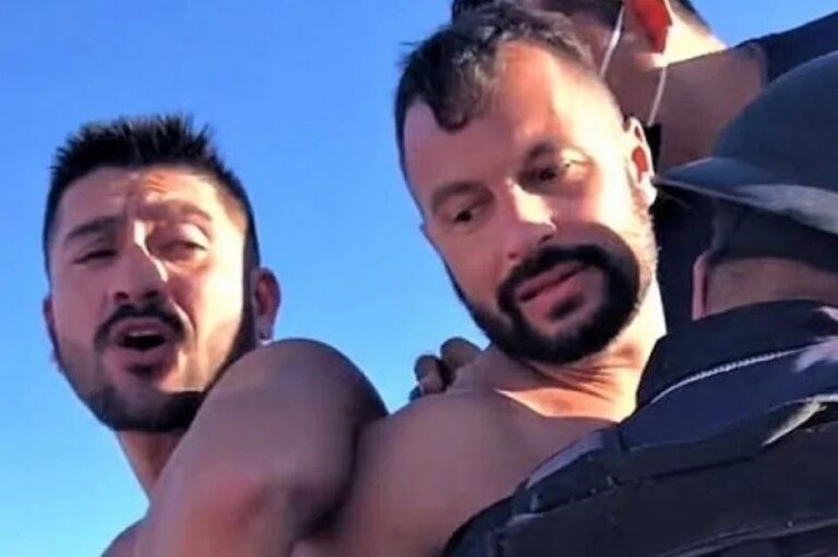 Δυο gay άντρες συνελήφθησαν επειδή αντάλλαξαν φιλιά σε παραλία (video)