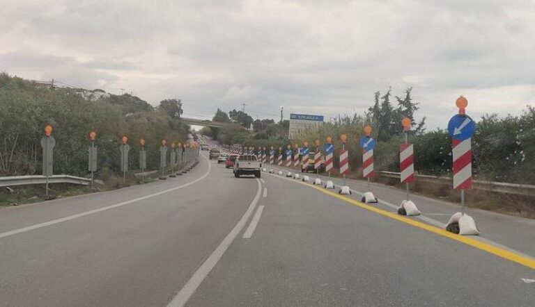 Χανιά: Προσοχή - κλειστό αύριο τμήμα της Εθνικής οδού