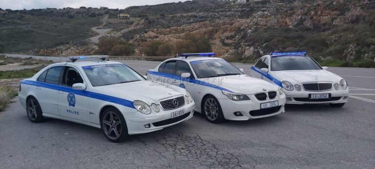 Κρήτη: Τρία γρήγορα περιπολικά για να κυνηγούν παραβάτες στην εθνική (φωτο)
