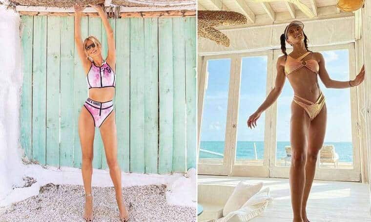 9 +1 Ελληνίδες celebrities ποζάρουν με sexy μαγιό και ανεβάζουν τη θερμοκρασία στα ύψη