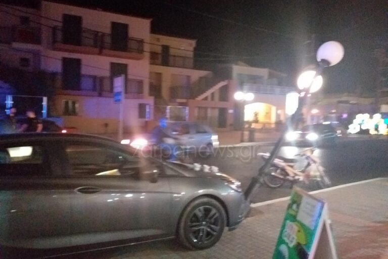Χανιά: Τροχαίο στην Αγιά Μαρίνα λίγο πριν τα μεσάνυχτα - Τράπηκε σε φυγή ο ένας οδηγός! (φωτο)