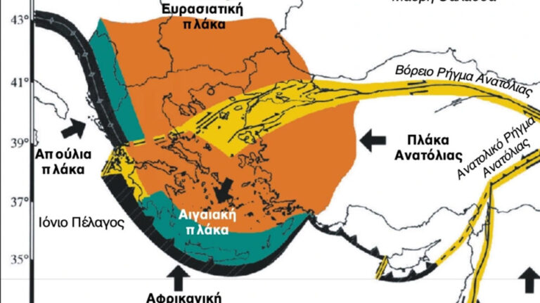 Πού οφείλονται τα 6,3 Ρίχτερ στην Κρήτη - Το «τόξο» και οι κινούμενες λιθοσφαιρικές πλάκες