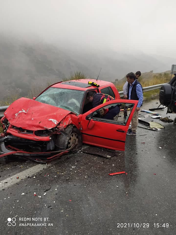 Τραγωδία στους δρόμους της Κρήτης - Ηλικιωμένος άφησε την τελευταία του πνοή (φωτο)