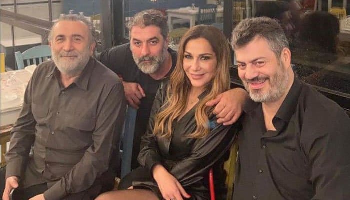 Η πρώτη δημόσια εμφάνιση Βανδή και Μπισμπίκη και ο... Κονταρός από δίπλα (φωτο)