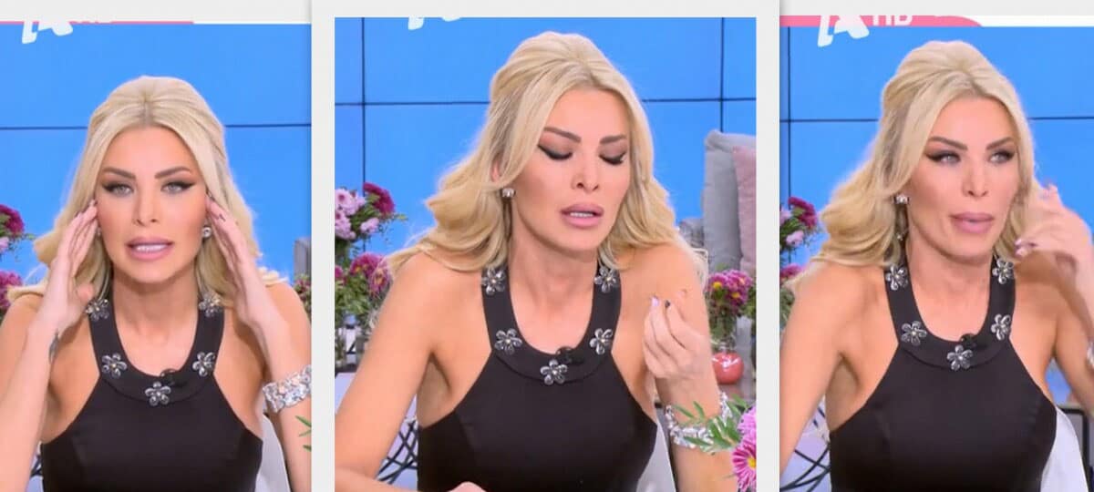 Ξέσπασε σε κλάματα η Καινούργιου: «Μου λένε, να πεθάνεις, να μην κάνεις ποτέ παιδιά... Ηρεμήστε...»