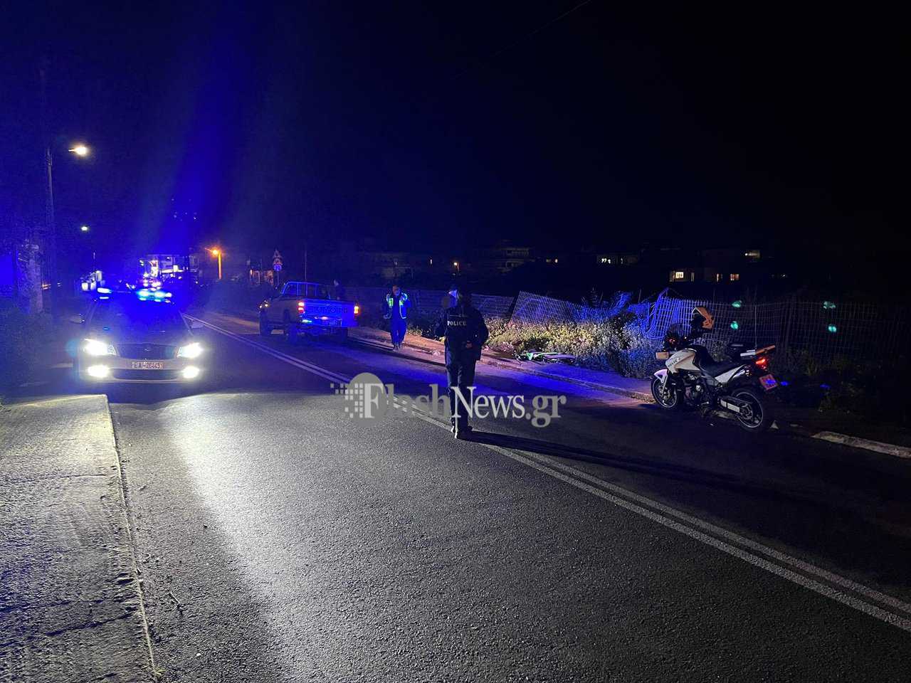 Χανιά: Ποδήλατο συγκρούστηκε με αγροτικό σε τροχαίο ατύχημα (φωτο)