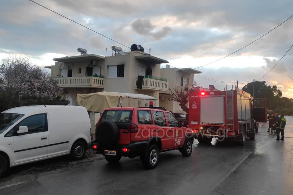 Χανιά: Συναγερμός στην Πυροσβεστική - Φωτιά στα Κουνουπιδιανά (φωτο)