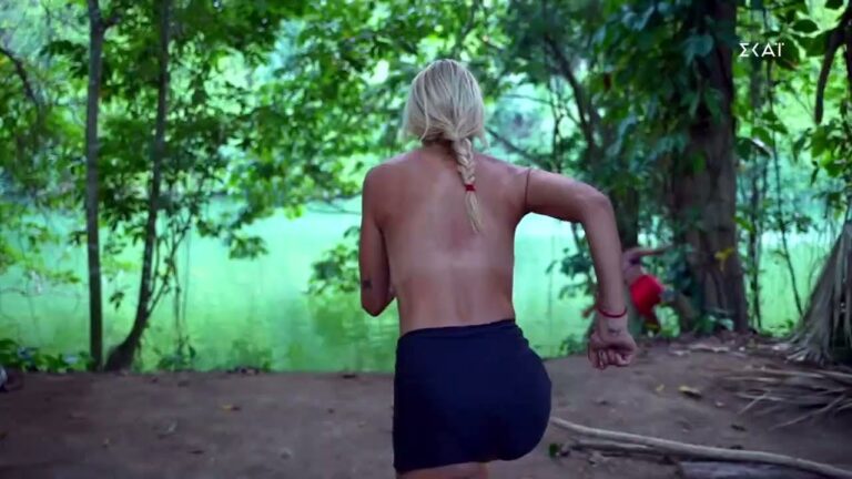 Survivor: «Αποκαλυπτικές» βουτιές για τις γυναίκες των Διασήμων - Η Ευρυδίκη «πανηγύρισε» τόπλες τη νίκη τους