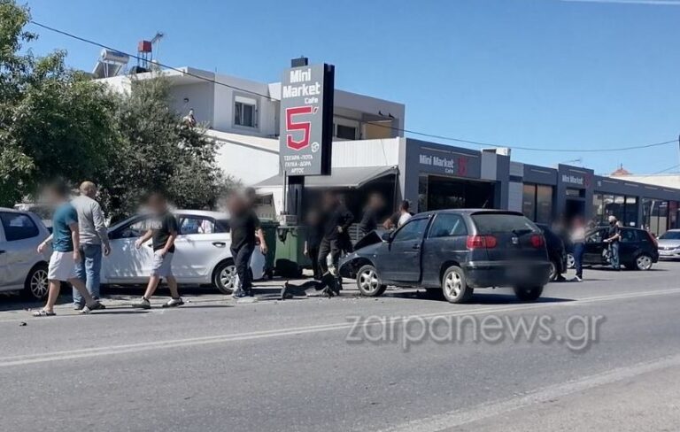 Χανιά: Μετωπική σύγκρουση δυο οχημάτων στο Αρώνι Ακρωτηρίου (φωτο)