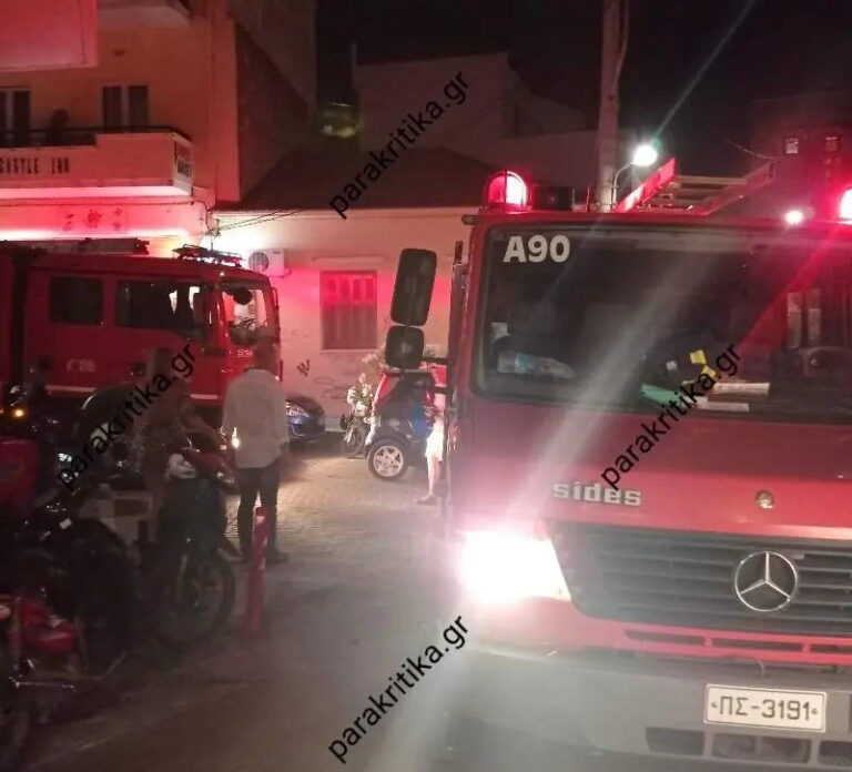 Χανιά: Πυρκαγιά σε σπίτι στην παλιά πόλη - Προέκυψε μεγάλο ζήτημα (φωτο)