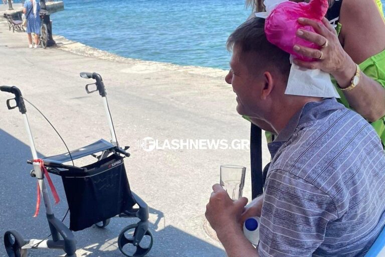 Χανιά: Τουρίστας με κινητικά προβλήματα είχε ατύχημα στο παλιό λιμάνι (φωτο)
