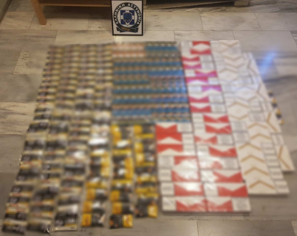 Χανιά: Κατασχέθηκαν εκατοντάδες λαθραία πακέτα τσιγάρων (φωτο)