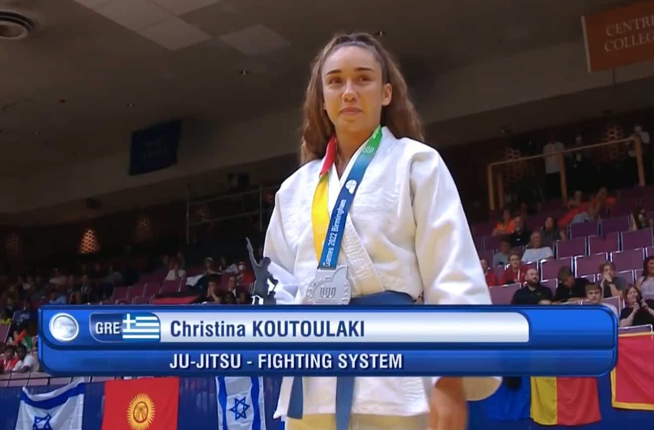 Μεγάλη επιτυχία για Χανιώτισσα αθλήτρια Ju Jitsu - Ασημένιο μετάλλιο στο Παγκόσμιο