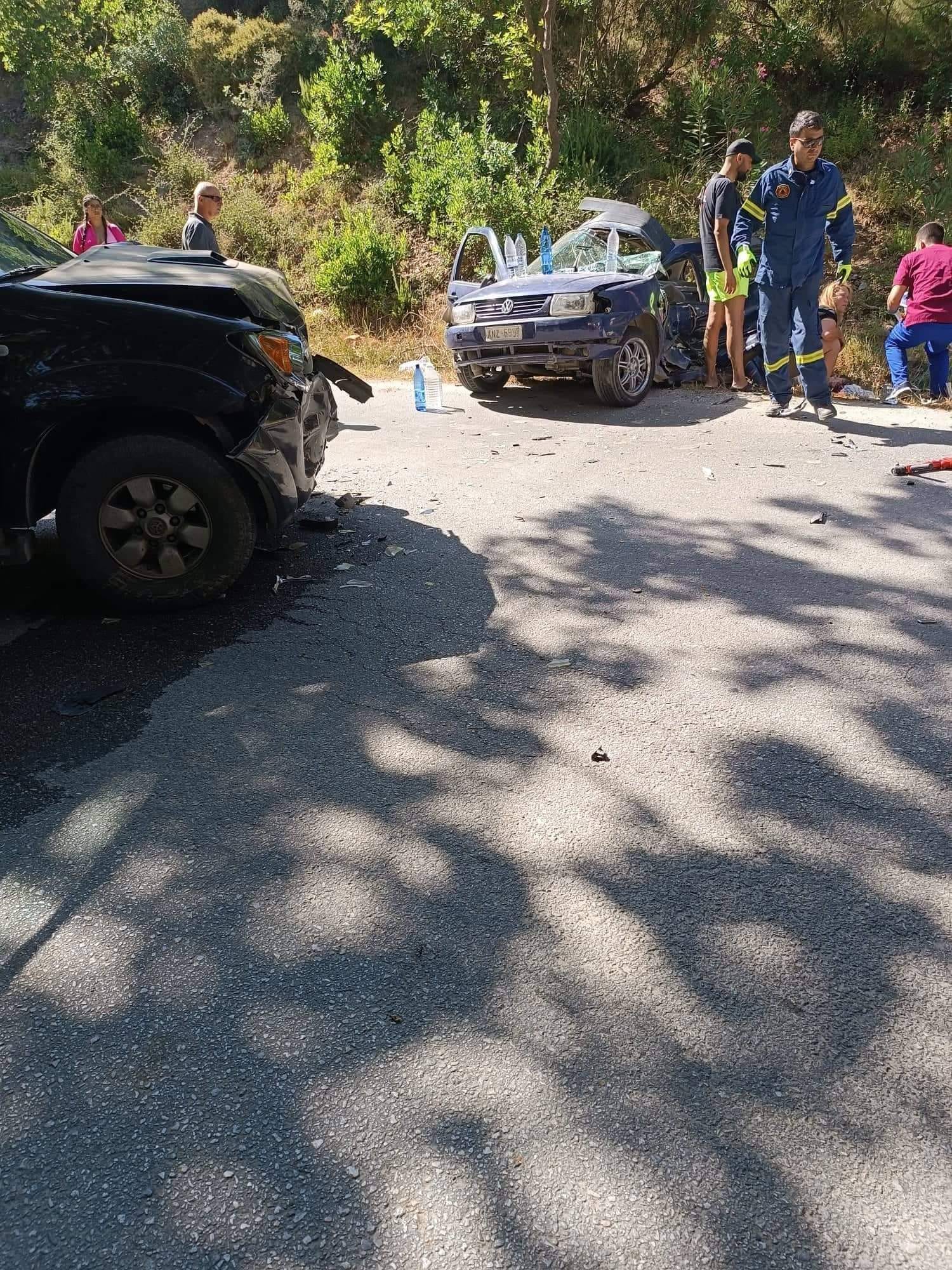 Χανιά: Μια 15χρονη και ένας 23χρονος τα θύματα του τροχαίου δυστυχήματος στην Κίσσαμο (φωτο)