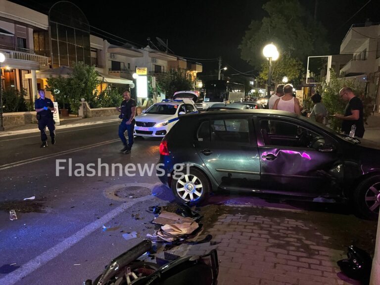 Χανιά: Πολύ σοβαρά τραυματίας σε τροχαίο ατύχημα στον Κάτω Σταλό (φωτο)