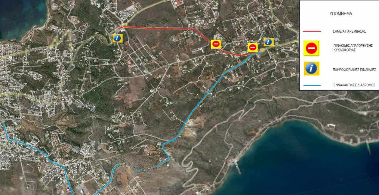 Χανιά: Προσοχή ξεκίνησαν έργα στο δρόμο για το αεροδρόμιο - Πως διεξάγεται η κυκλοφορία