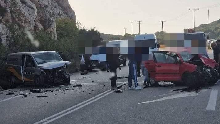 Νέα τραγωδία στην Κρήτη - Μια γυναίκα νεκρή σε τροχαίο στην εθνική (φωτο)