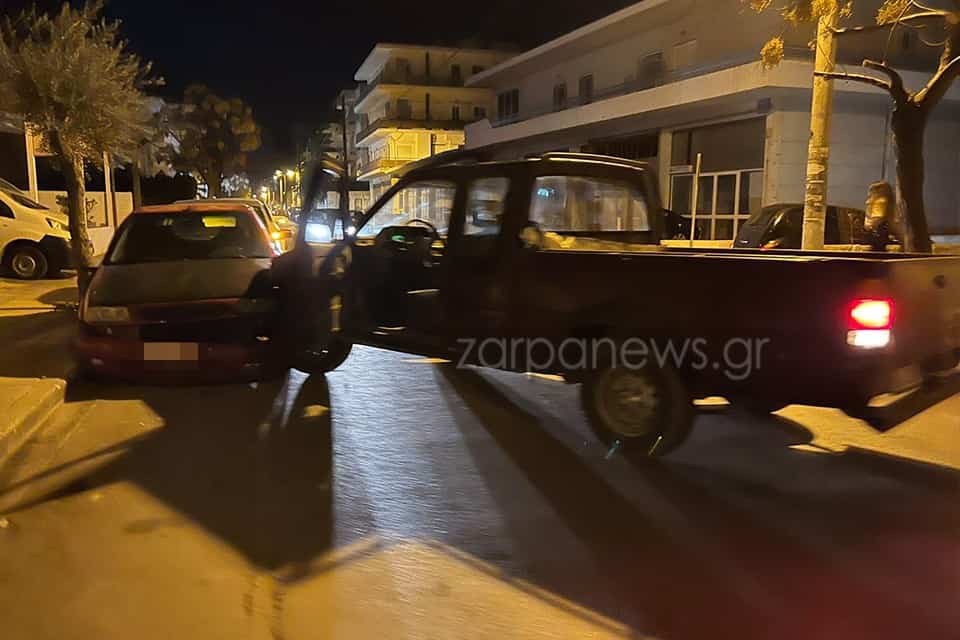 Χανιά: Μυστήριο τροχαίο - Παράτησαν το αμάξι κι εξαφανίστηκαν (φωτο)