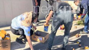 Κρήτη: Κυνηγητό σε σούπερ μάρκετ Lidl για δύο γυναίκες που σούφρωσαν ό,τι βρήκαν από τα ράφια (φωτο)