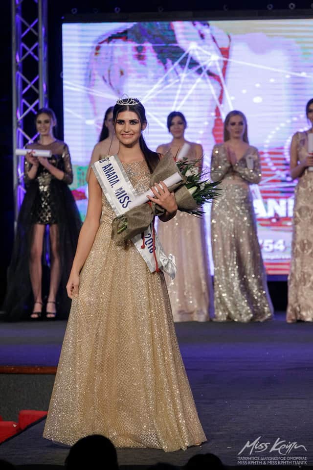 Β΄ Αναπλ. Miss Κρήτη 2018 Ζέτα Μαρκογιαννάκη