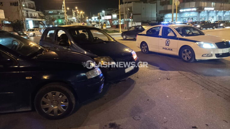 Χανιά: Σοβαρό τροχαίο στον Κλαδισό μετά από σύγκρουση αυτοκινήτων - Μία τραυματίας (φωτο)